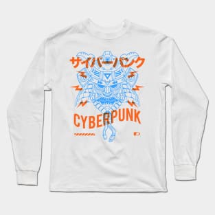 Samurai Cyberpunk Long Sleeve T-Shirt